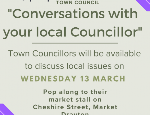 Councillors Stall Wednesday 13 March 2024