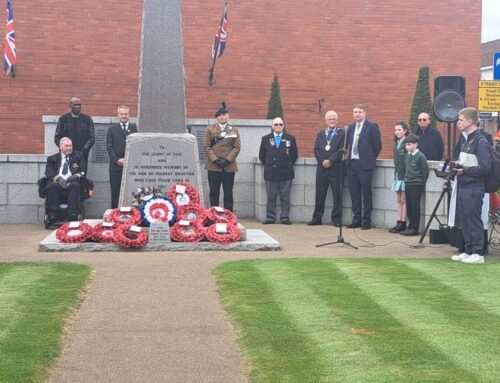 VE Day Celebrations in Market Drayton