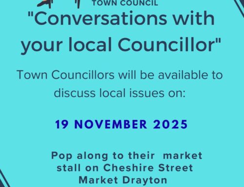 Councillor Stalls on Cheshire Street