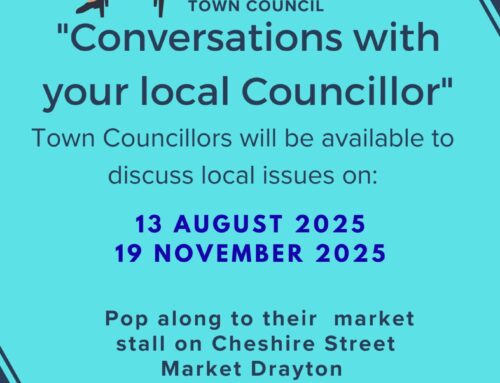 Councillor Stalls on Cheshire Street