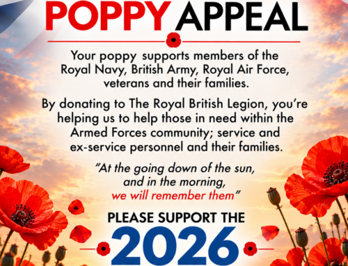 Market Drayton Remembrance Sunday and Poppy Appeal